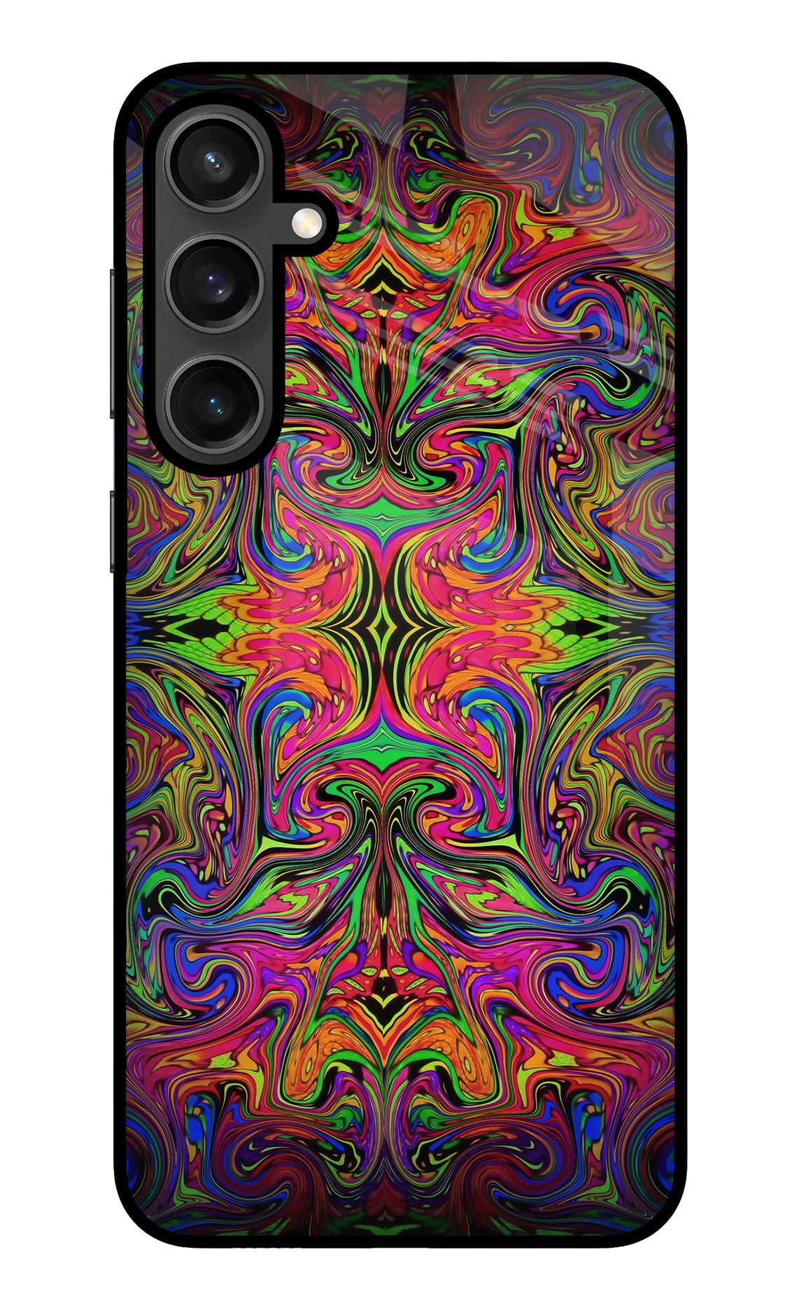 Psychedelic Art Samsung S23 FE 5G Glass Case