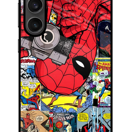 Spider Man Samsung S23 FE 5G Glass Case