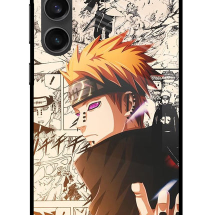 Pain Anime Samsung S23 FE 5G Glass Case Back Cover by Casekaro