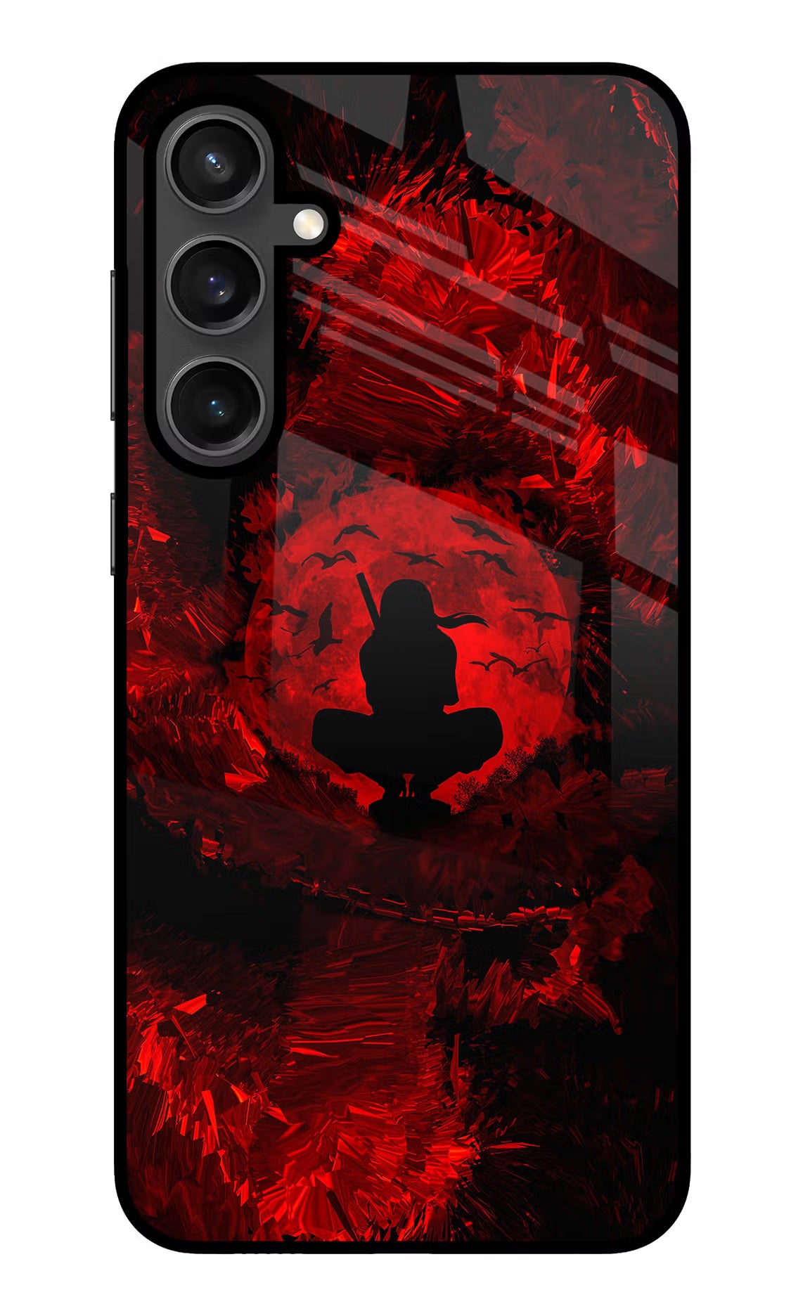 Itachi Uchiha Samsung S23 FE 5G Glass Case
