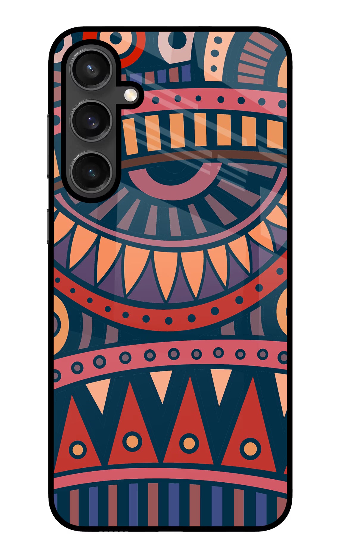 African Culture Design Samsung S23 FE 5G Glass Case