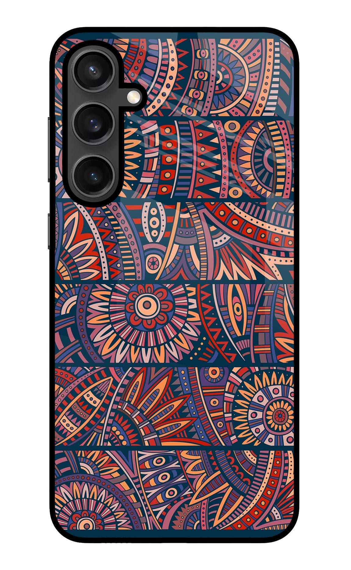 African Culture Design Samsung S23 FE 5G Glass Case