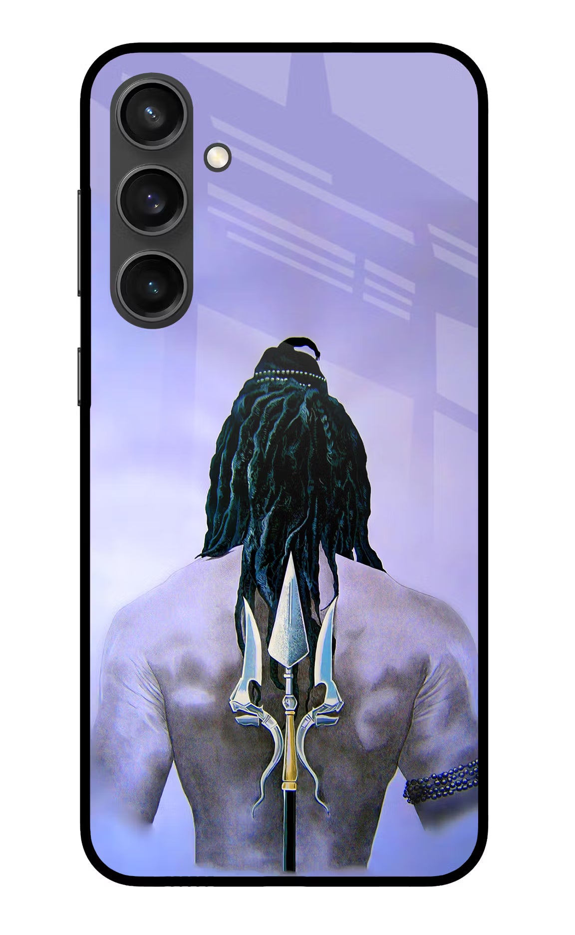 Shiva Samsung S23 FE 5G Glass Case Back Cover by Casekaro
