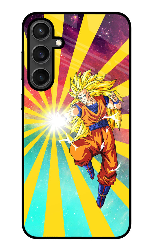 Goku Super Saiyan Samsung S23 FE 5G Glass Case
