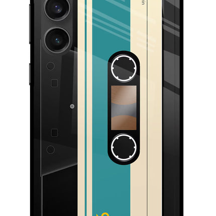 Cassette Samsung S23 FE 5G Glass Case Back Cover by Casekaro