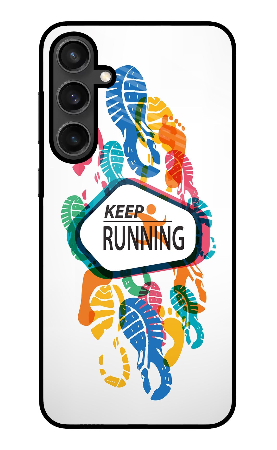 Keep Running Samsung S23 FE 5G Back Cover