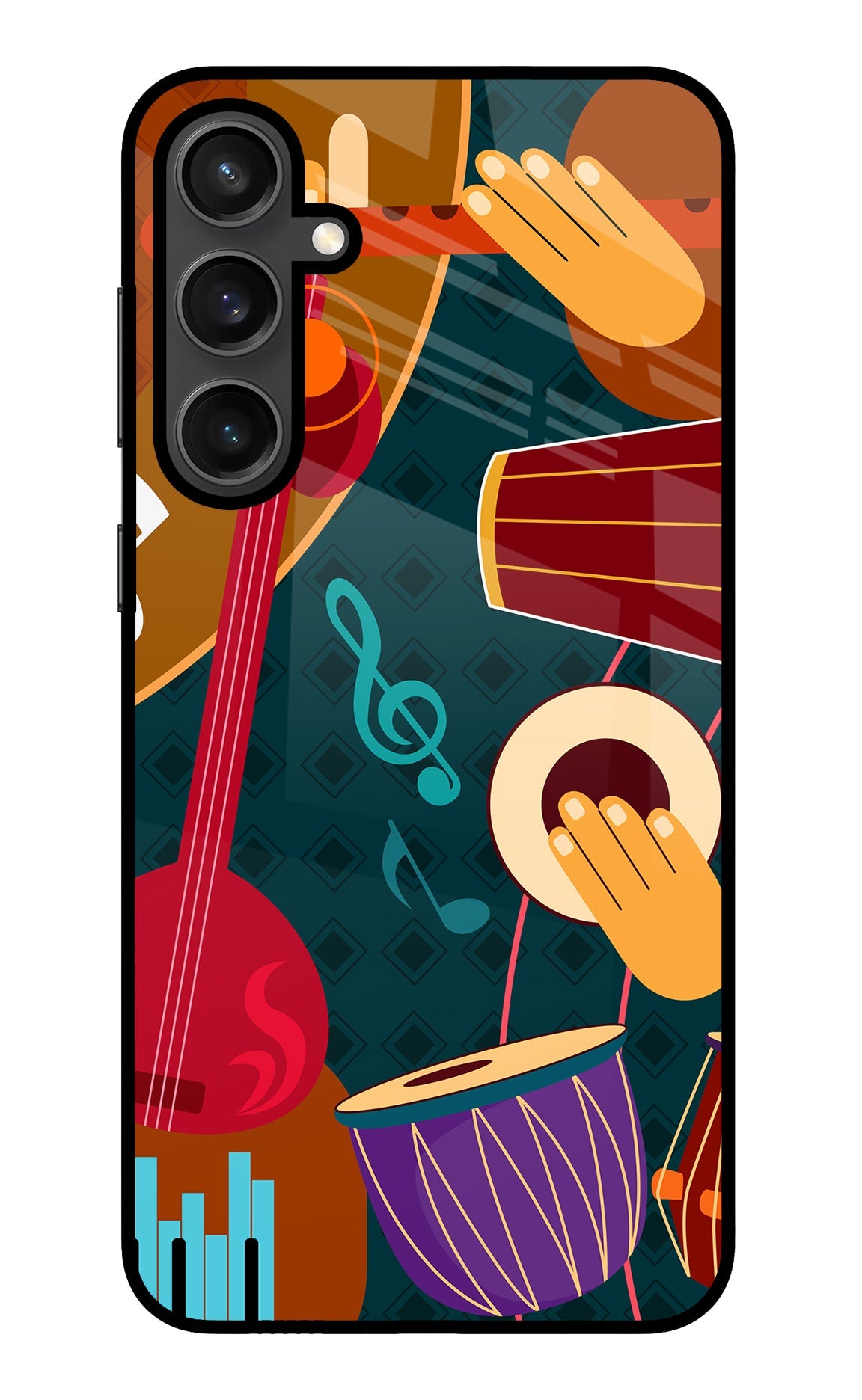Music Instrument Samsung S23 FE 5G Back Cover