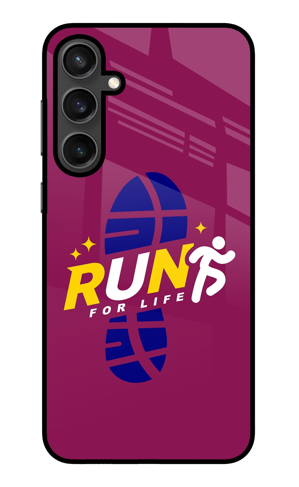 Run for Life Samsung S23 FE 5G Back Cover
