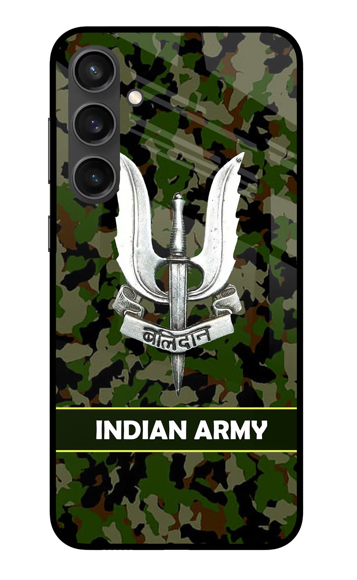 Balidan Indian Logo Samsung S23 FE 5G Glass Case Back Cover by Casekaro
