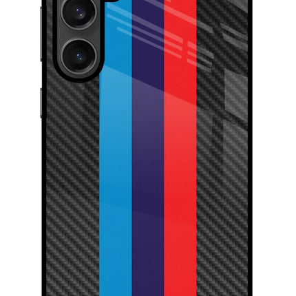 BMW Stripes Pattern Samsung S23 FE 5G Glass Case