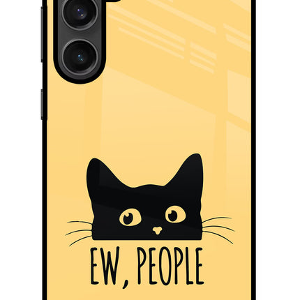 Ew People Catitude Samsung S23 FE 5G Glass Case