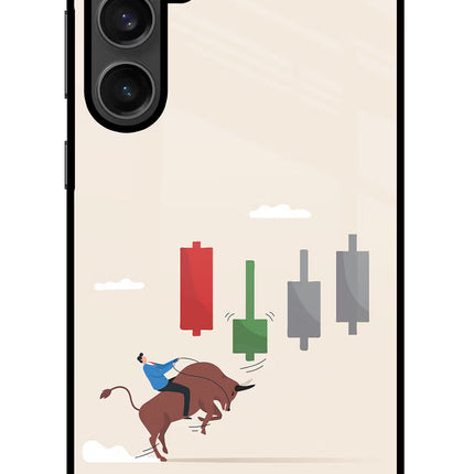 Bull Trading Momentum Samsung S23 FE 5G Glass Case
