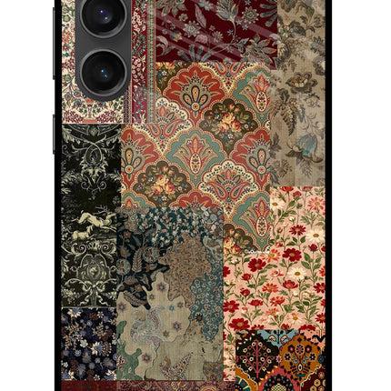 Desi Print Samsung S23 FE 5G Glass Case Back Cover by Casekaro