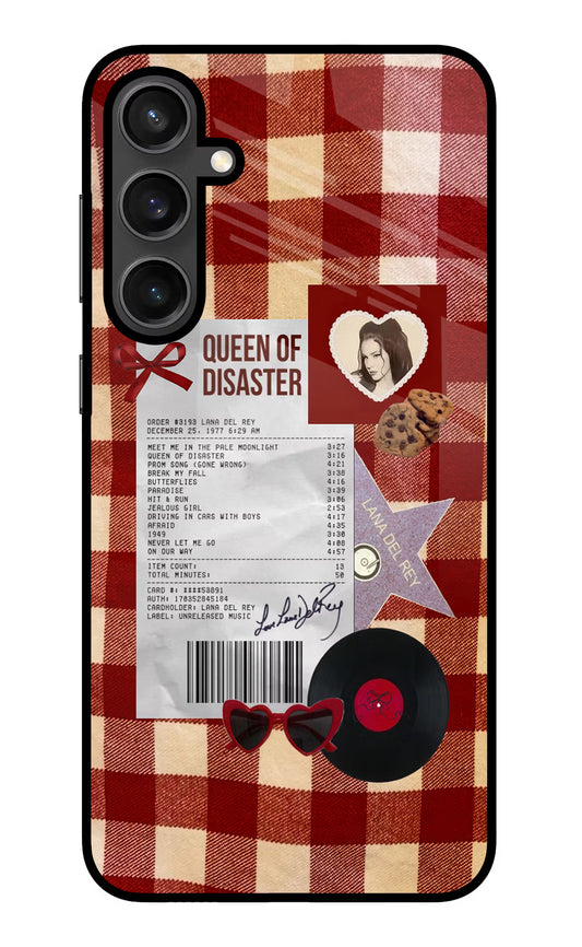 Queen of Disaster Samsung S23 FE 5G Glass Case