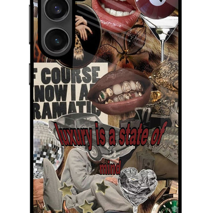 Luxury Samsung S23 FE 5G Glass Case