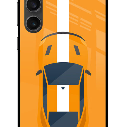 Highway Pursuit Samsung S23 FE 5G Glass Case Back Cover by Casekaro