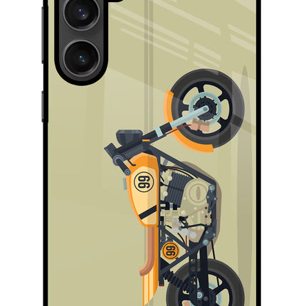Vertical Speedster Samsung S23 FE 5G Glass Case