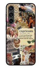 Capricorn Zodiac Samsung S23 FE 5G Glass Case