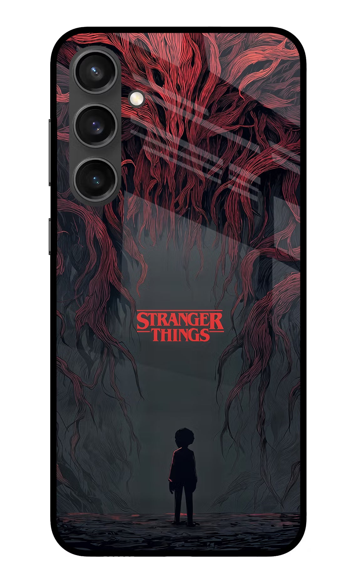 Ordinary Things Dark Side Samsung S23 FE 5G Glass Case Back Cover by Casekaro