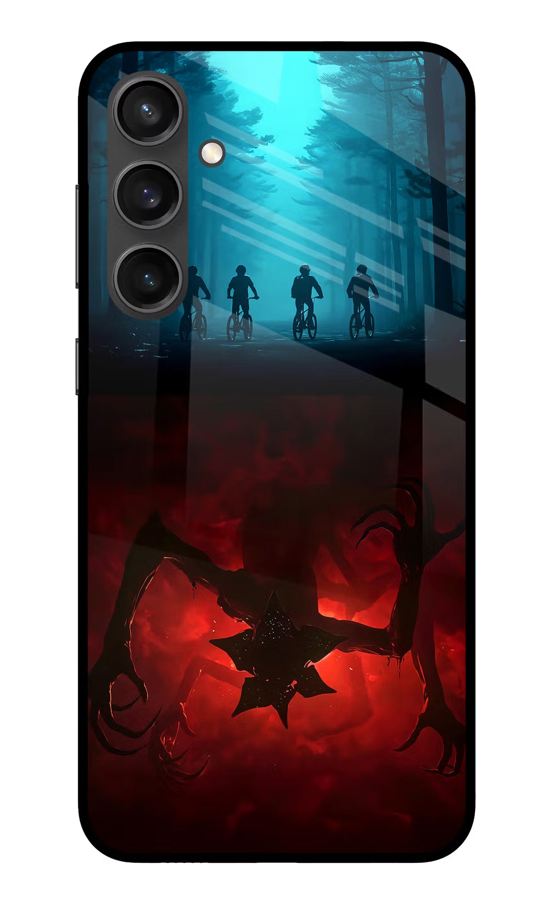 Ordinary Things Downside Up Samsung S23 FE 5G Glass Case Back Cover by Casekaro