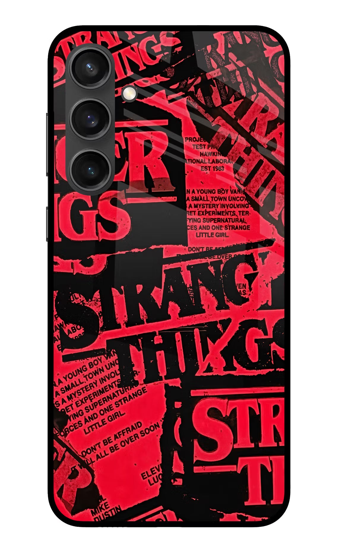 Ordinary Things Samsung S23 FE 5G Glass Case Back Cover by Casekaro