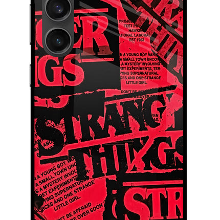 Ordinary Things Samsung S23 FE 5G Glass Case Back Cover by Casekaro