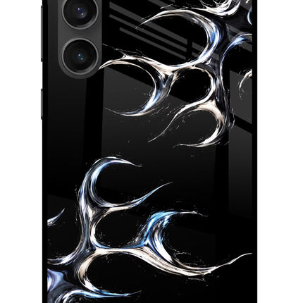Chrome Tribal Samsung S23 FE 5G Glass Case Back Cover by Casekaro