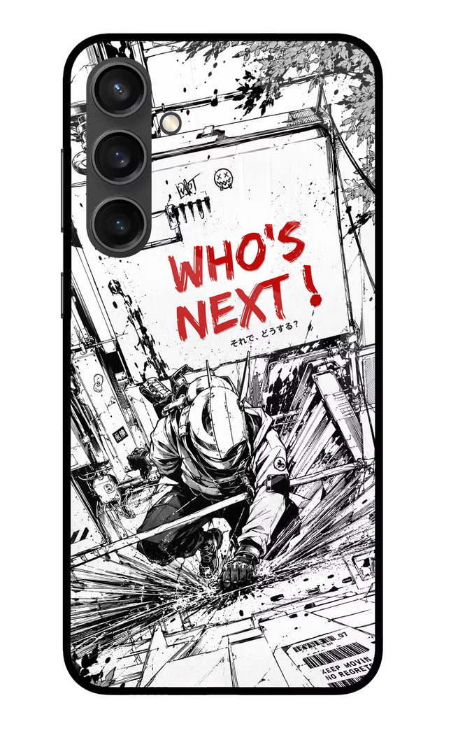 Who's Next Samsung S23 FE 5G Glass Case