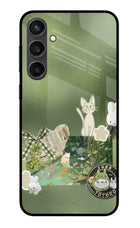 Aesthetic anime Samsung S23 FE 5G Glass Case