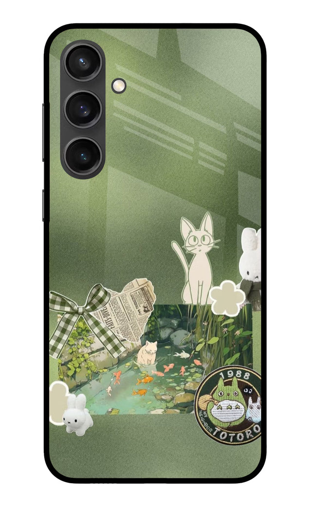 Aesthetic anime Samsung S23 FE 5G Glass Case