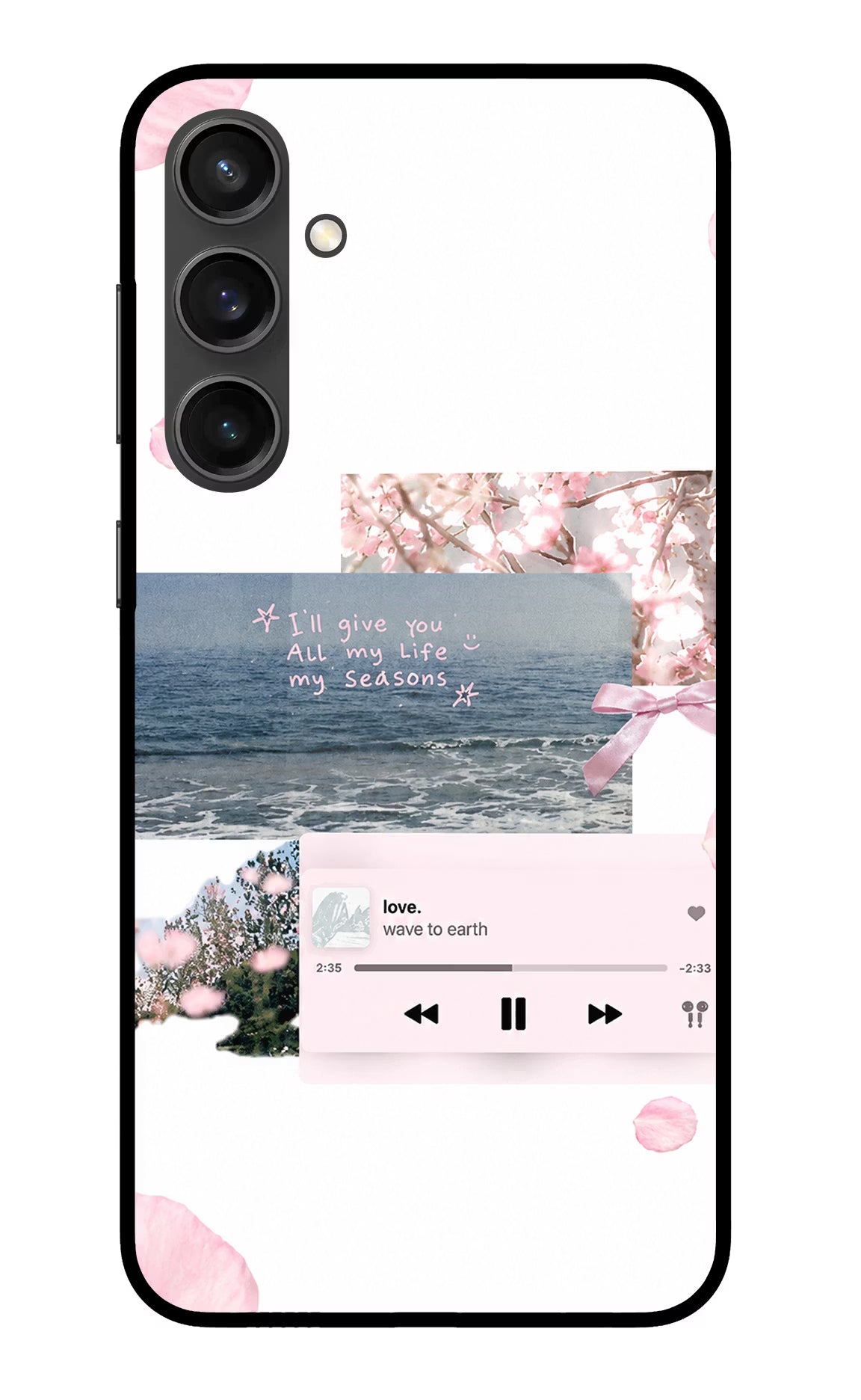 Wave to earth Samsung S23 FE 5G Glass Case