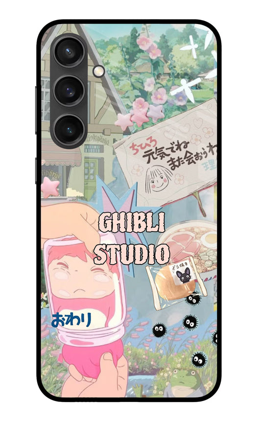 Studio Ghibli Samsung S23 FE 5G Glass Case