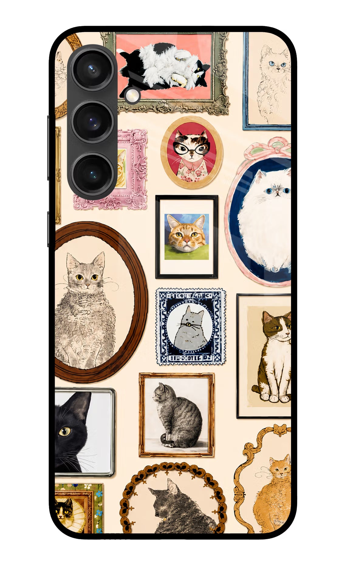 Mirror Cats Samsung S23 FE 5G Glass Case