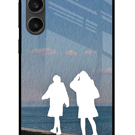Coastal Dream Samsung S23 FE 5G Glass Case Back Cover by Casekaro