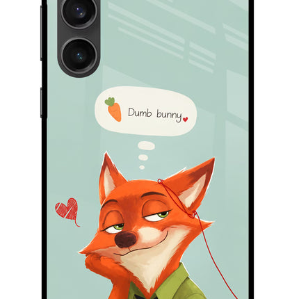 Nick Charm Samsung S23 FE 5G Glass Case Back Cover by Casekaro