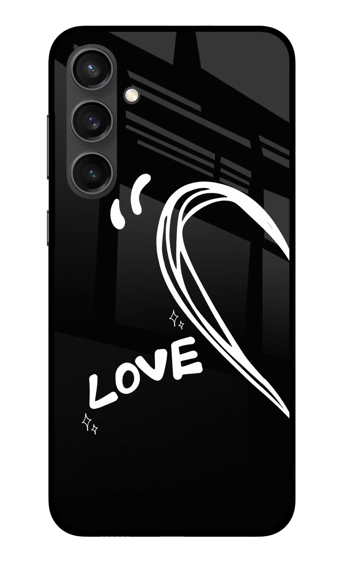 Love Line Samsung S23 FE 5G Glass Case