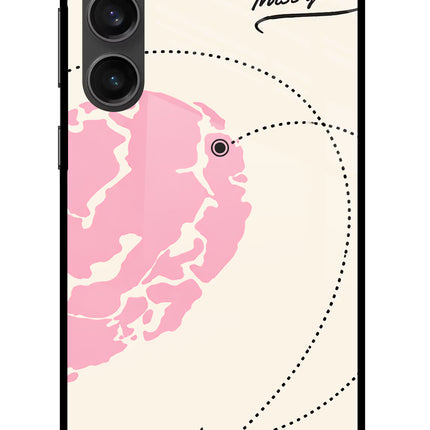 Miss Orbit Samsung S23 FE 5G Glass Case Back Cover by Casekaro