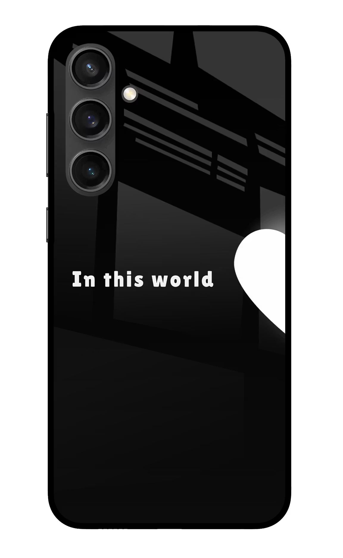 This World Samsung S23 FE 5G Glass Case