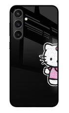 Kitty Charm Samsung S23 FE 5G Glass Case