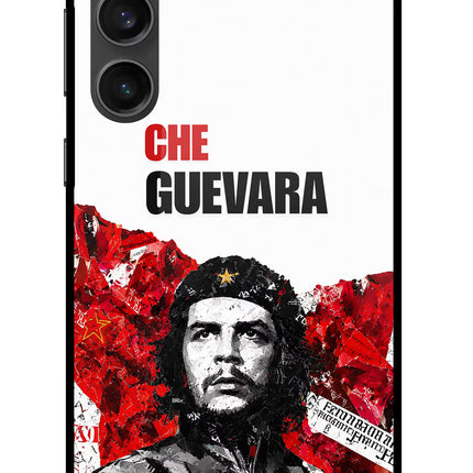 Che Guevara Revolution Samsung S23 FE 5G Glass Case Back Cover by Casekaro