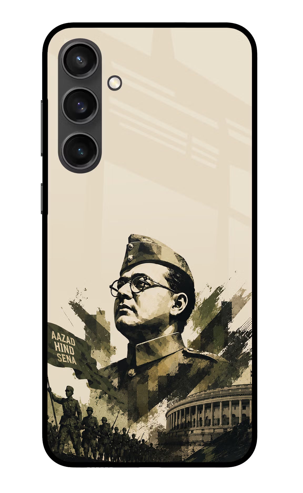 Netaji Rising Samsung S23 FE 5G Glass Case