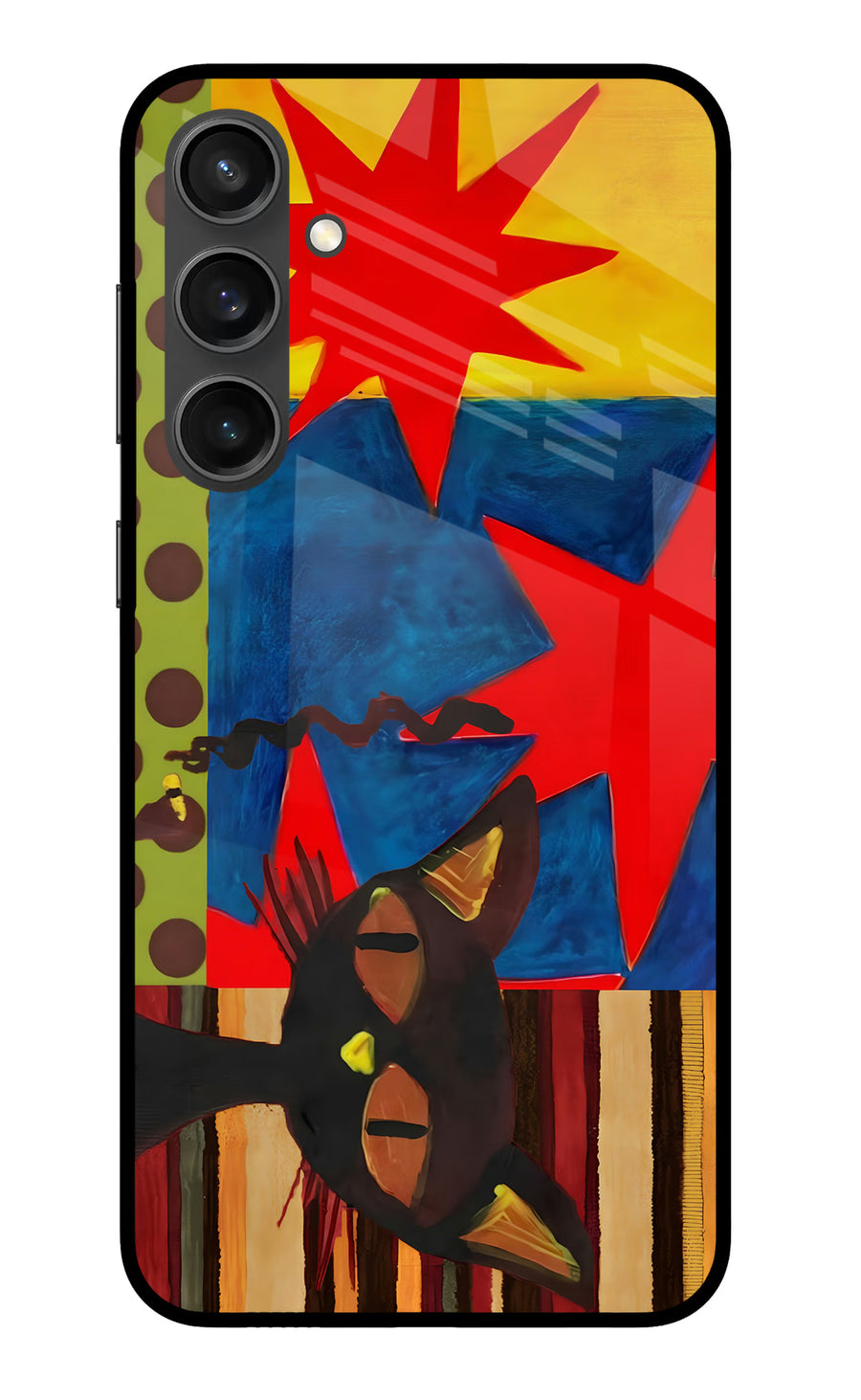 Pop Cat Samsung S23 FE 5G Back Cover, Glass case