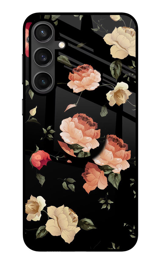 Flowers Samsung S23 FE 5G Glass Case