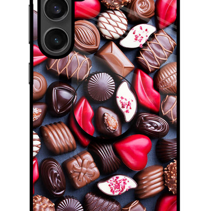 Chocolates Samsung S23 FE 5G Glass Case