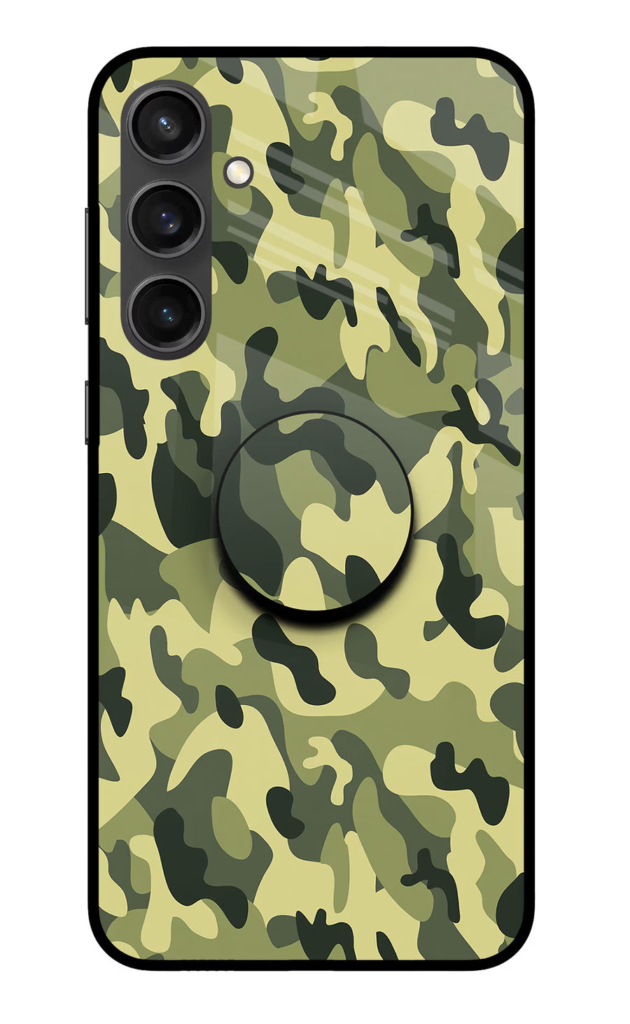 Camouflage Samsung S23 FE 5G Pop Case, Metal case