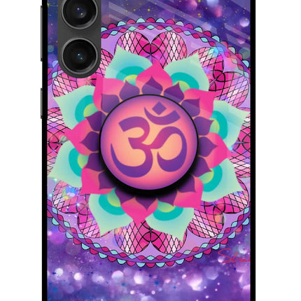 Om Purple Samsung S23 FE 5G Pop Case by Casekaro