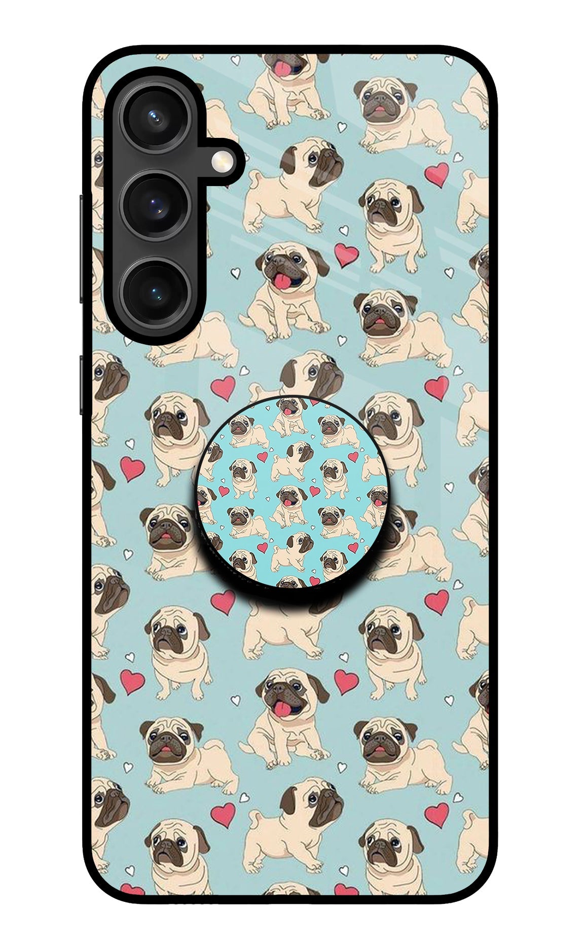 Pug Dog Samsung S23 FE 5G Pop Case