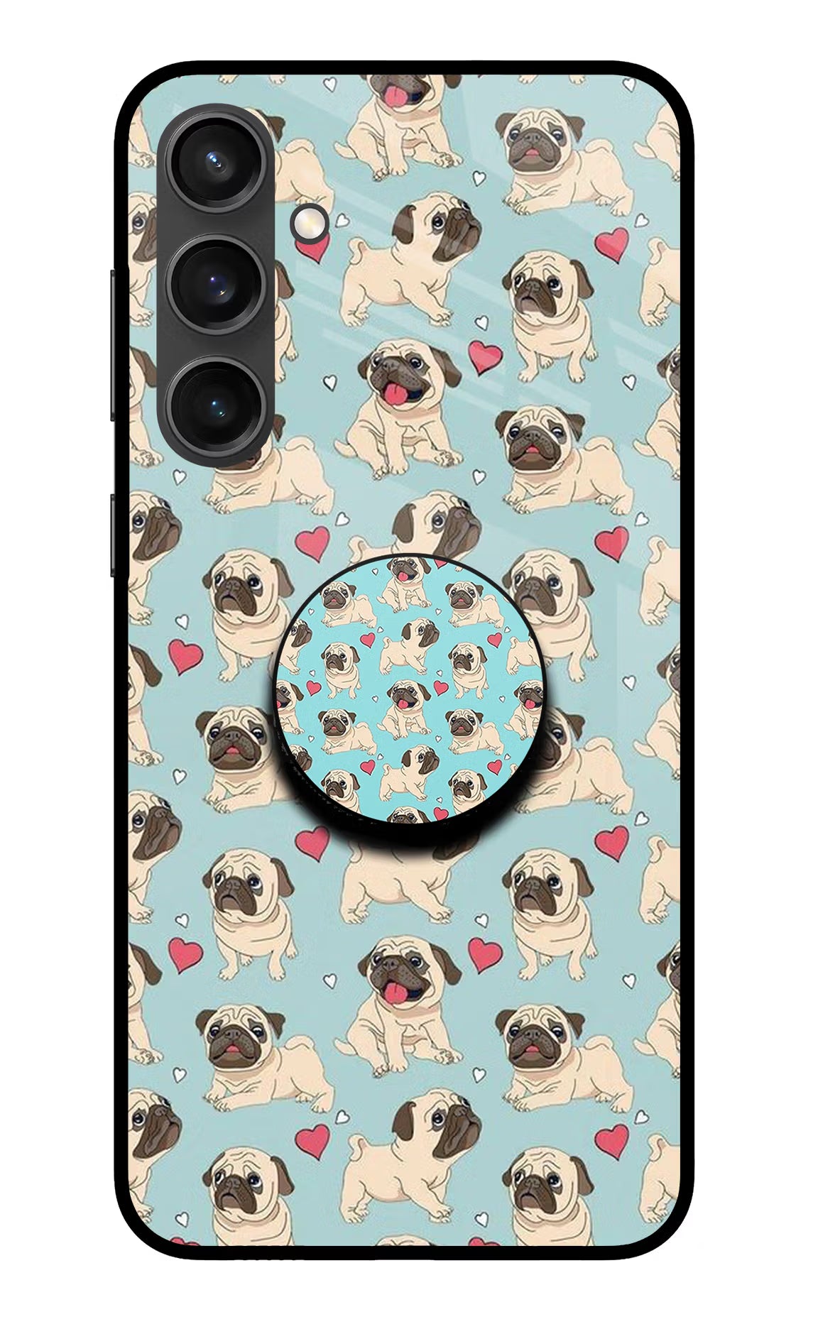 Pug Dog Samsung S23 FE 5G Pop Case by Casekaro