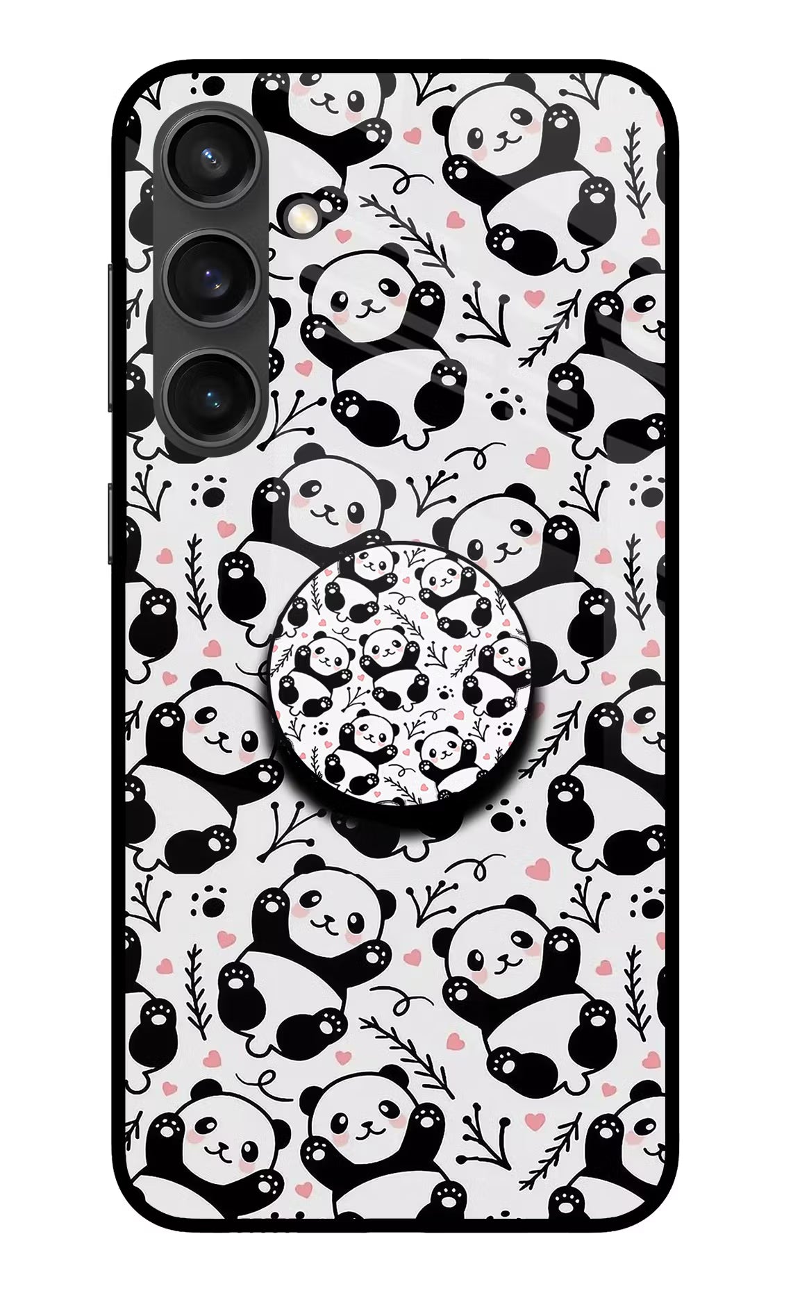 Cute Panda Samsung S23 FE 5G Pop Case by Casekaro