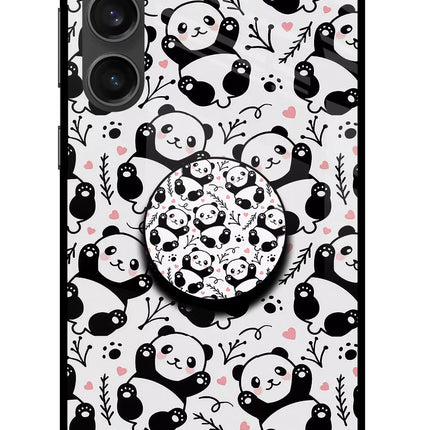 Cute Panda Samsung S23 FE 5G Pop Case by Casekaro